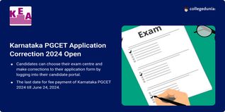 Karnataka PGCET Application Correction 2024 Open, Fee Payment Deadline Extended till June 24